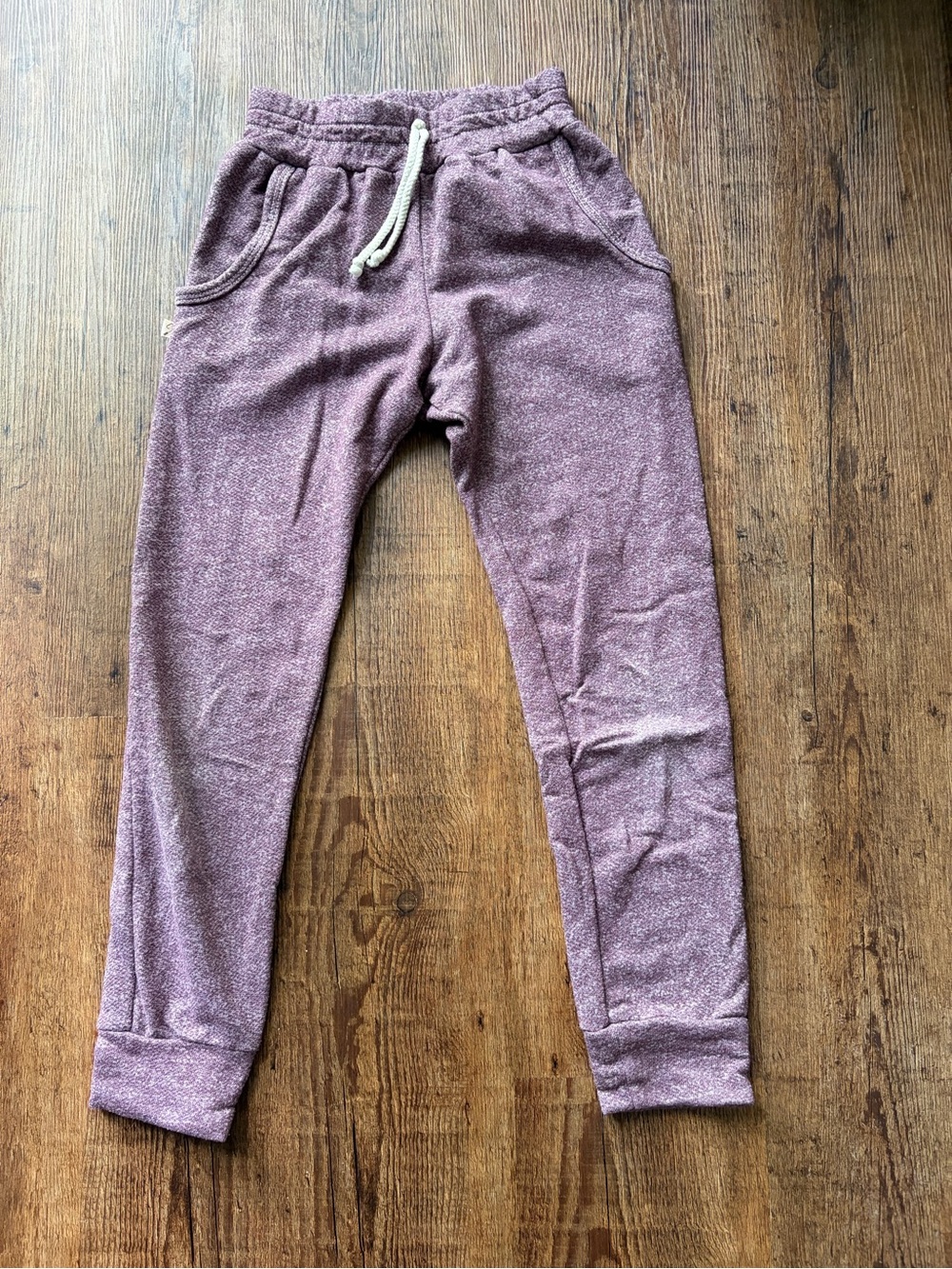 Childhoods heathered purple joggers size 10/11.